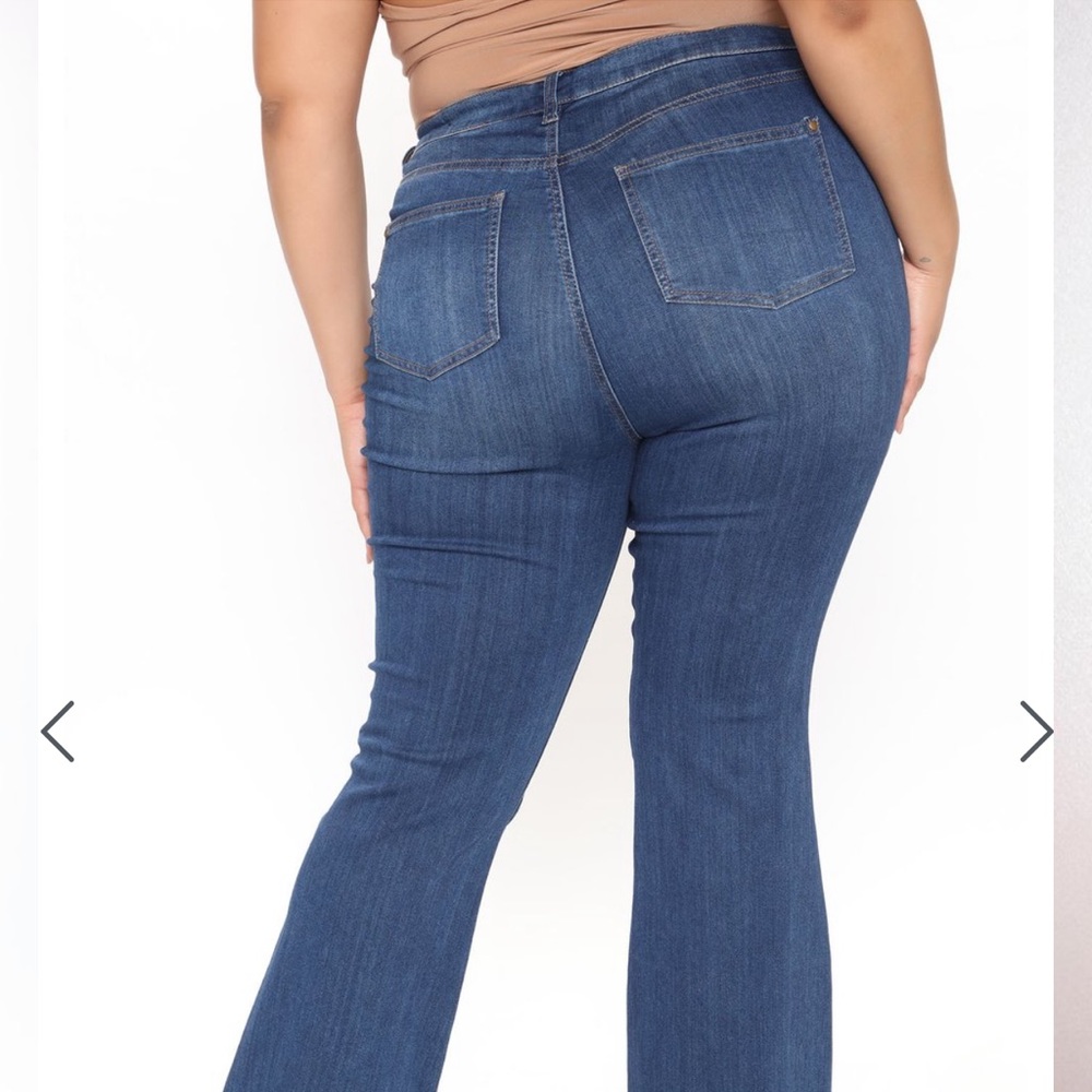Fashion Nova bell bottom jeans